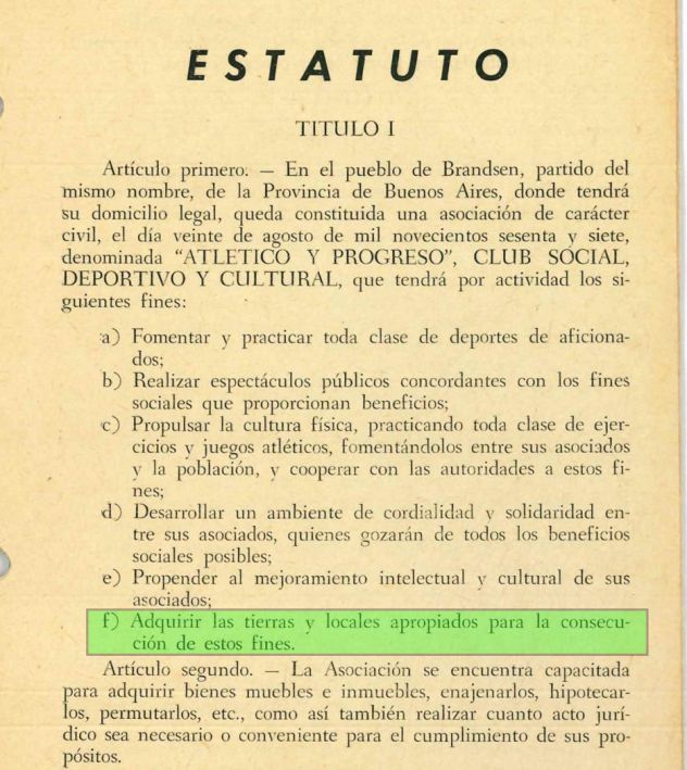 <Club Atlético y Progreso, redio de Infantiles, Juveniles y Mayor, Asamblea Extraordinaria