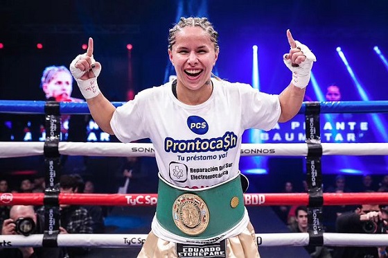 Boxeo, Brandsen, Boxeo de Primera, Sol Baumstarh, Belén Valdebenito, Carmen de Areco, Latigo Coggi, Latigo Box, Club Social, Tyc Sports, Tyc Sports Play, FAB