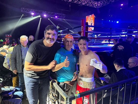 Boxeo, Brandsen, TyC Sport, Sol Baumstarh, Latigo Coggi, Latigo Box, Leandro López