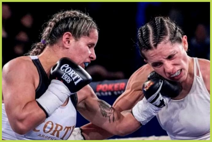Sol Baumstarh, Yadira Bustillos Boxeo, Federación Argentina de Box, TyC Sports, cinturón minimosca de la International Boxing Association, Municipio de Brandsen