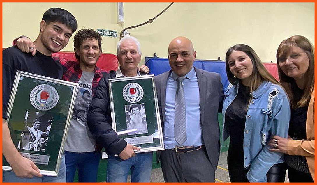 Juan Martín Látigo Coggi, Carlos Monzón, Asociación Mutual Casa del Boxeador, Comité del Salón de la Fama del Boxeo Argentino, Carlos Irusta, Agustín Monzón