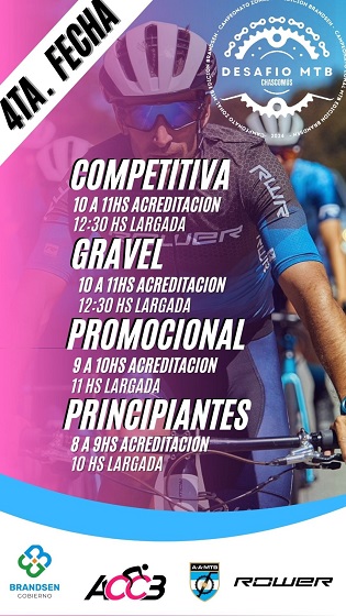 Ciclismo, ACCB, Rower, Roque Pérez, Campeonato de ruta juvenil, Brandsen
