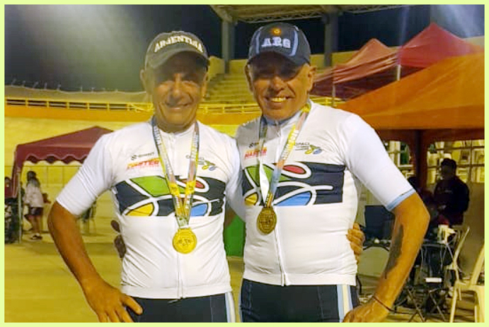 Ciclismo, Edgardo Pretti, Brandsen, Campeonato Panamericano Máster de Ciclismo de Pista y Ruta 2026, Tarija, Bolivia, Fernando Donati, Areco, Pablo Miño