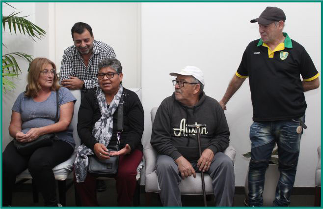 Luján Barragan Osorio, Club Las Mandarinas, intendente Fernando Raitelli, Municipalidad de Brandsen, Juan Martín Coggi