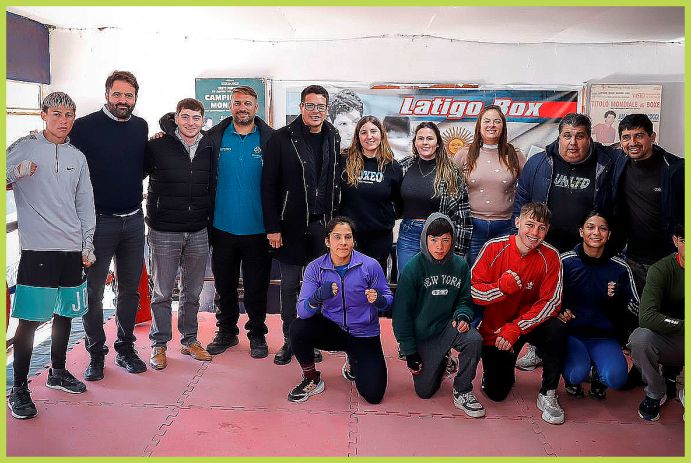 Subsecretario de deportes bonaerenses, Cristian Cardozo, Ramiro Villalba, Deportes de la Provincia Buenos Aires, Sol Baumstarh, Martín Látigo Coggi, Gustavo Ríos, Ramiro Villalba