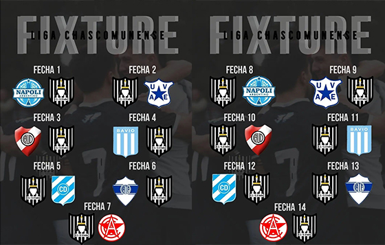 Las Mandarinas, Brandsen, Atlético y Progreso, Estrella de Jeppener, Defensores de Domselaar, Liga Metropolitana San Vicente, El Indio, UVE, Liga Chascomunense