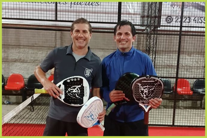 Diego Sarchi y Roberto Tochi, Pádel Malvinas, Hernán Ermacora, Gonzalo Carám, Alejandro Remigio Nahuel Capararo, Jonathan Gallardo, Laureano Reinoso