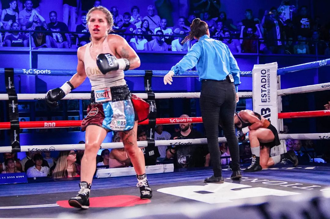 Boxeo, Brandsen, Boxeo de Primera, Sol Baumstarh, Belén Valdebenito, Carmen de Areco, Latigo Coggi, Latigo Box, Club Social, Tyc Sports, Tyc Sports Play, FAB