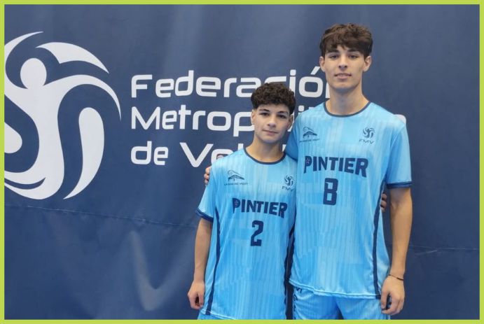 Brandsen, Voley, Jeremías Franco, Thiago Sosa, Federación Metropolitana, Escuela Municipal de Vóley, Comodoro Rivadavia, Chubut